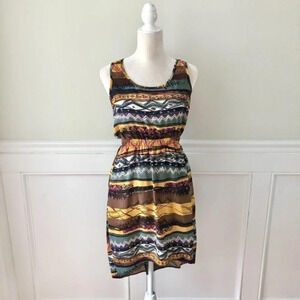 Lush Nordstrom Printed Tank Dress S